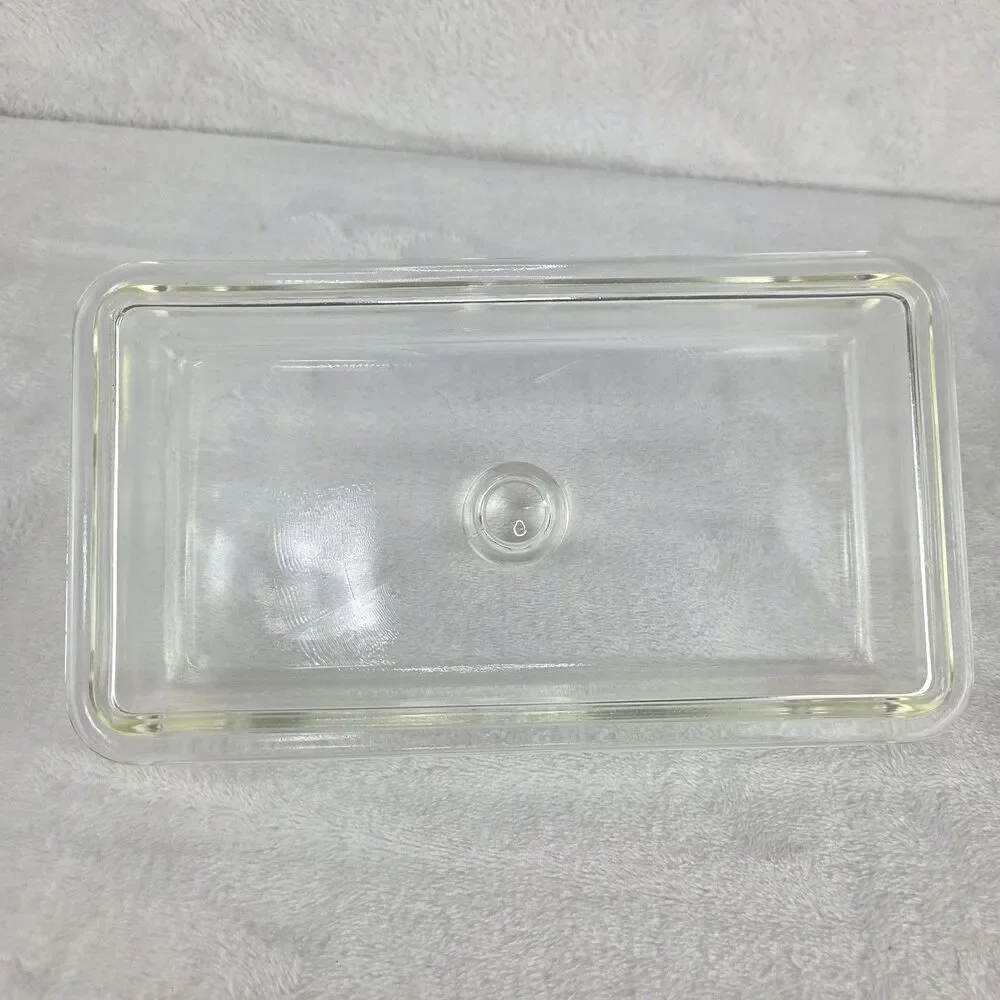 Vintage 1930’s Westinghouse Glass Refrigerator Storage Dish w/Lid 9